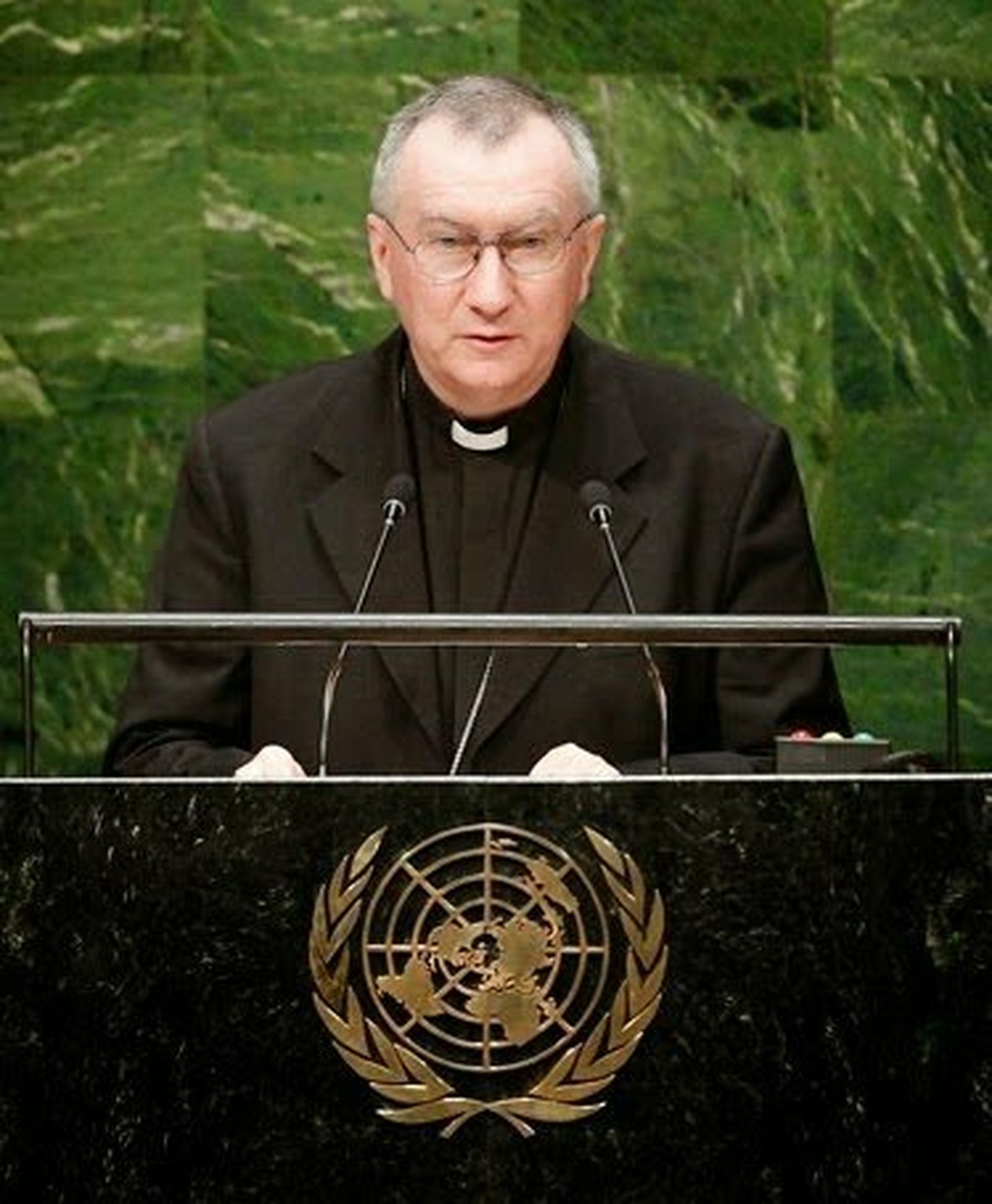 Parolin, en Naciones Unidas. Imagen de archivo