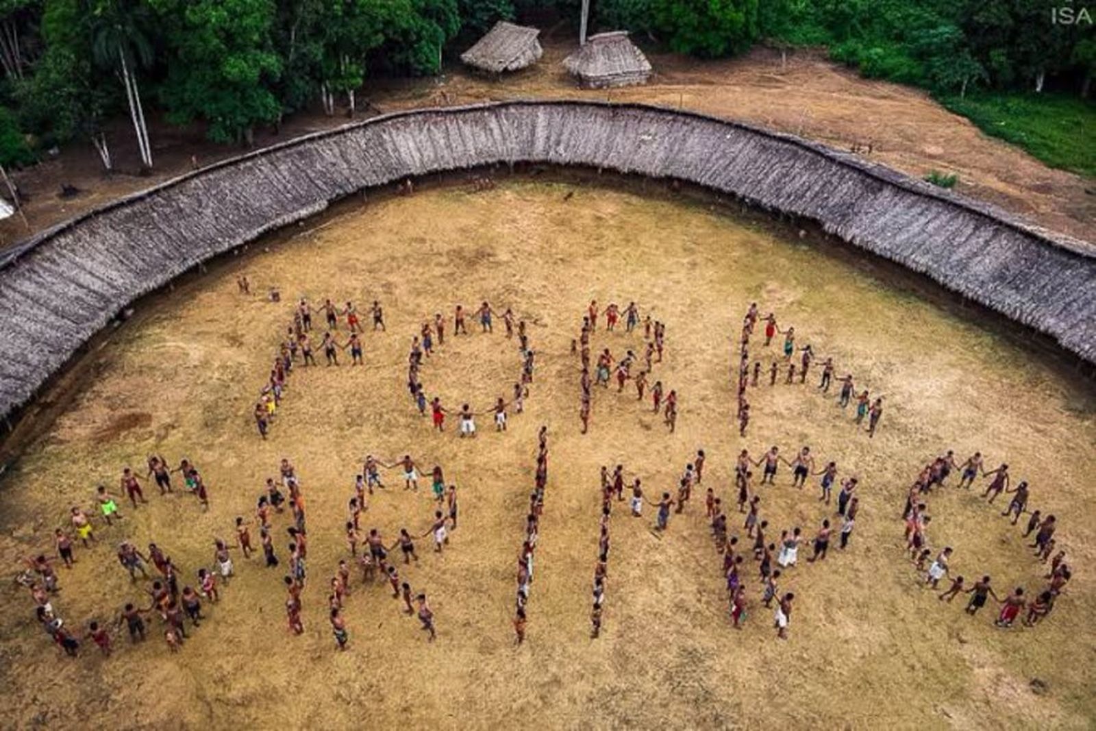 Pueblo Yanomami en Brasil