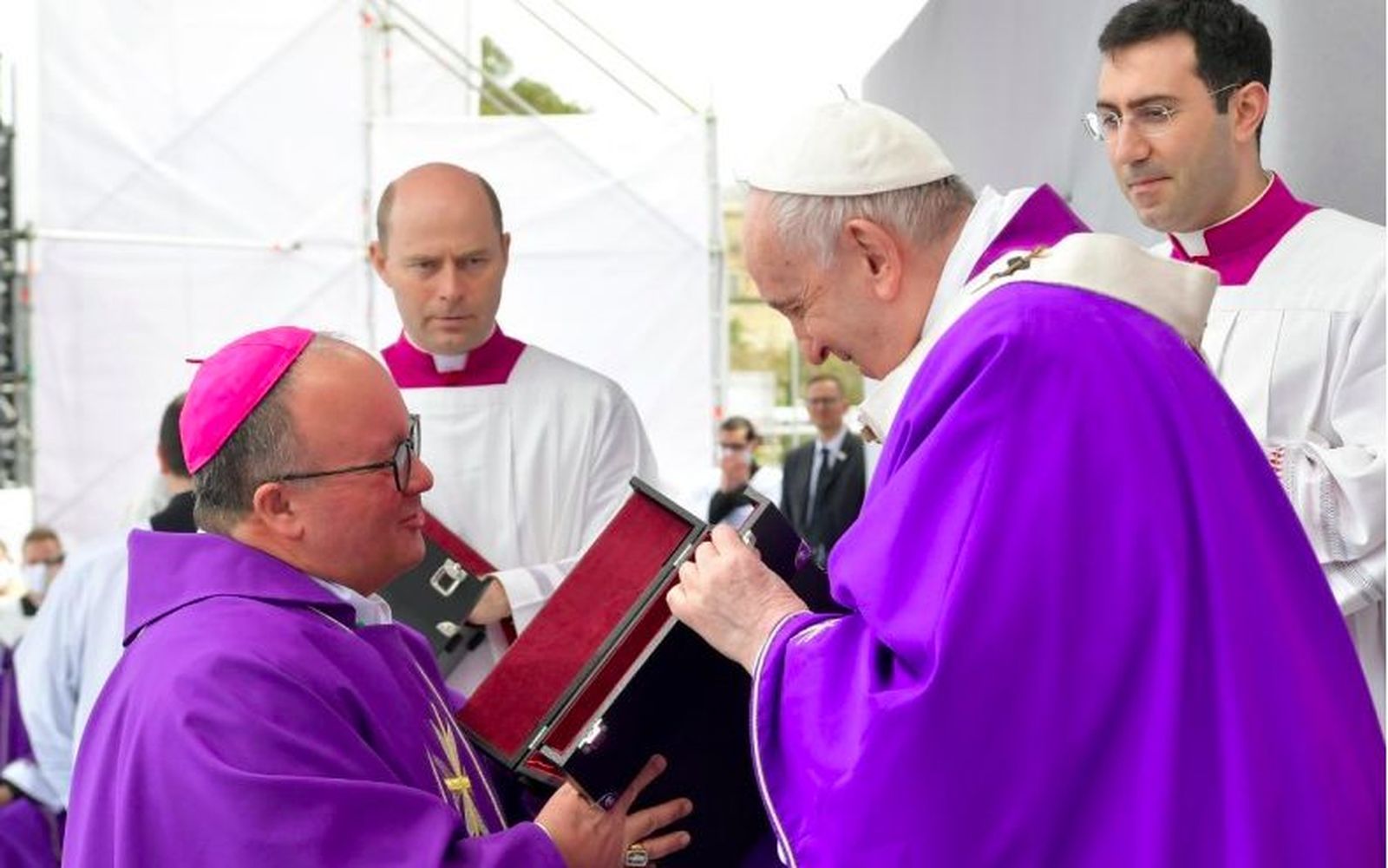 Francisco, con Charles J. Scicluna