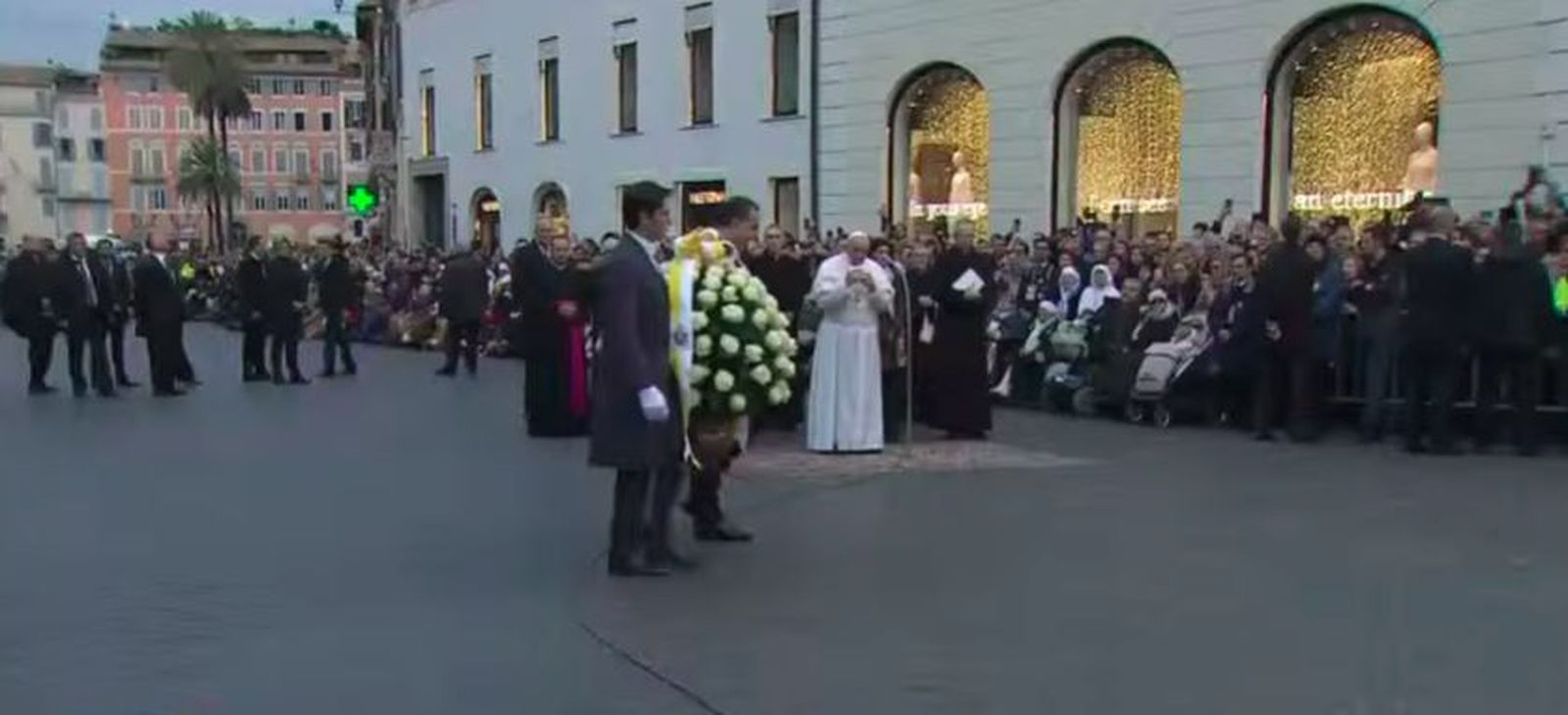 Oración de Francisco ante la Inmaculada