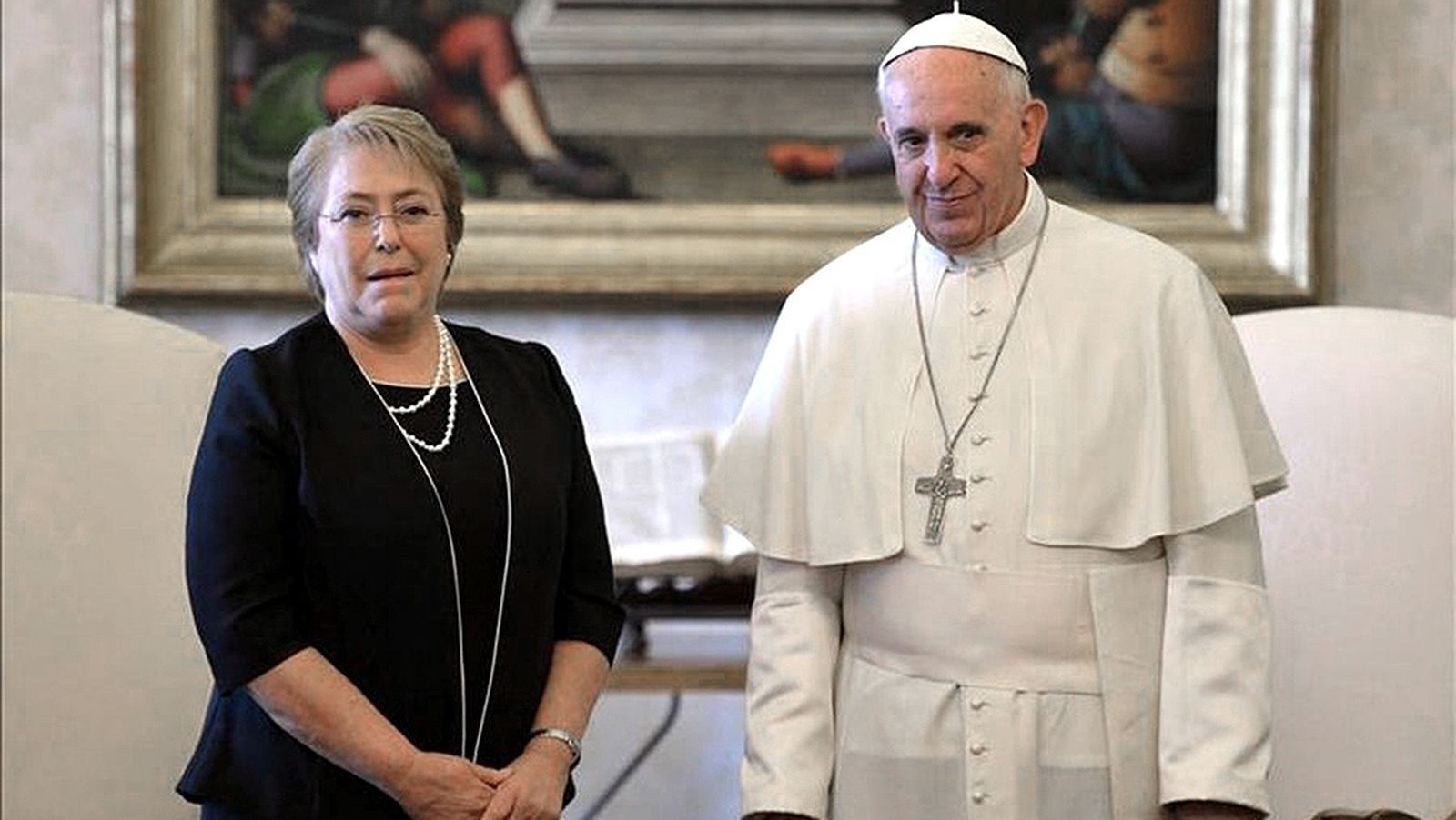 Francisco y Michelle Bachelet