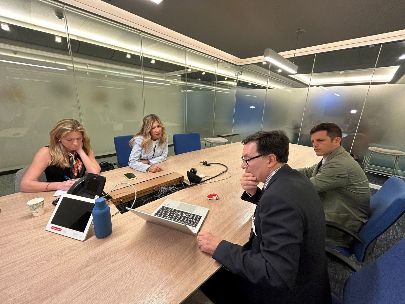 Mar Vaquero, en Bruselas