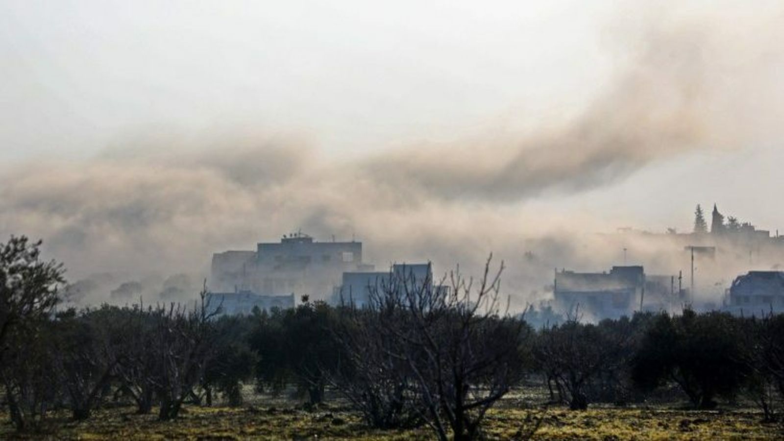 Consecuencias de los bombardeos en Idlib