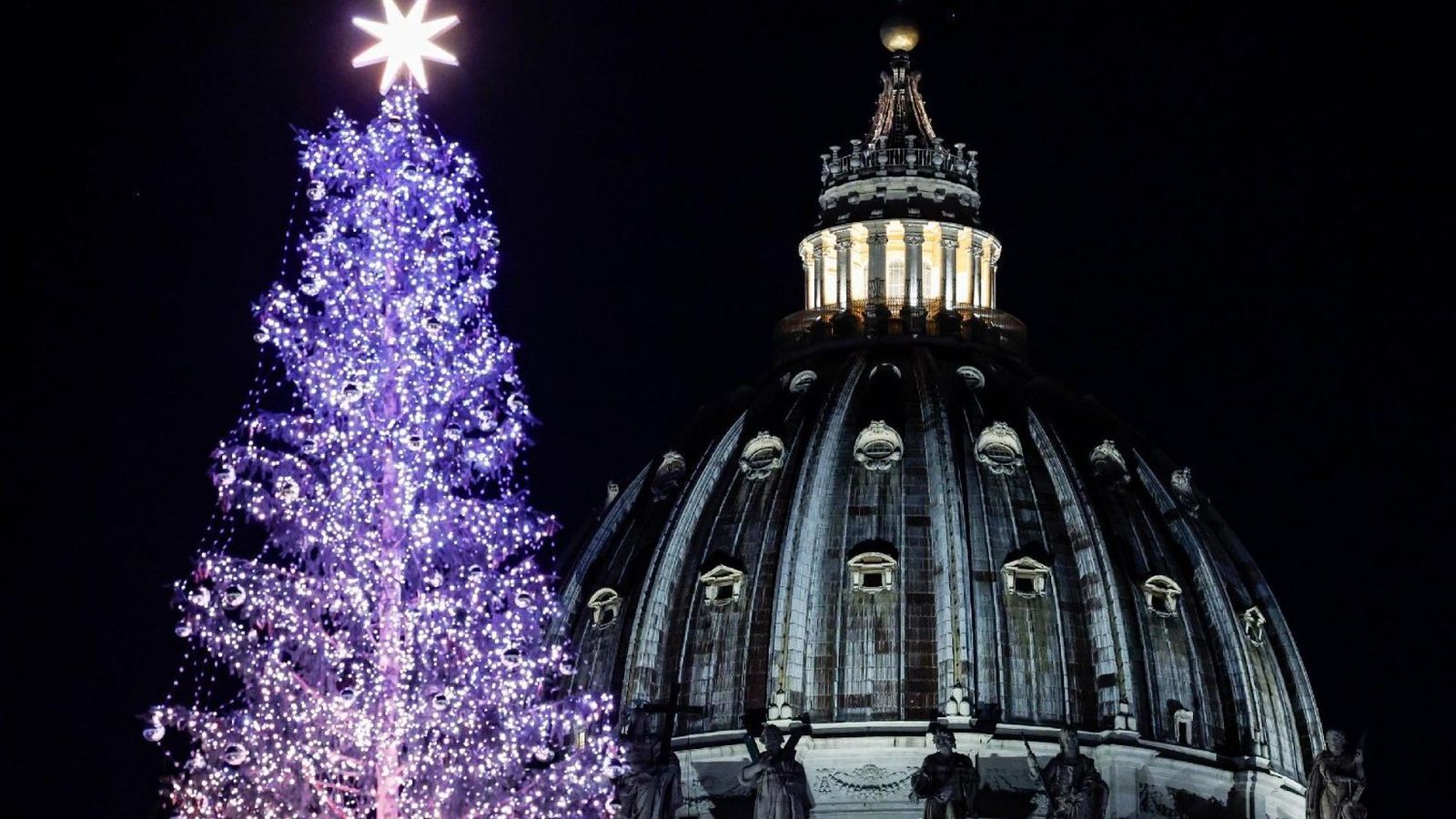 Árbol de Navidad en el Vaticano