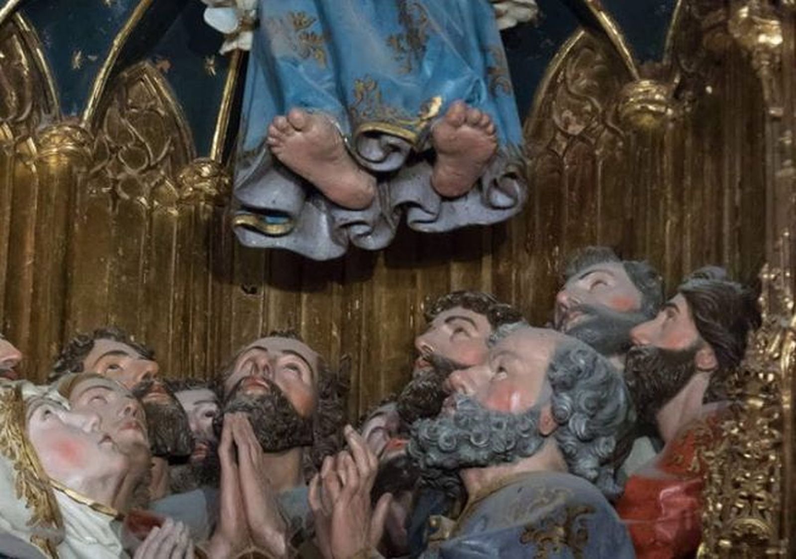 Ascensión. Catedral de Toledo. Detalle