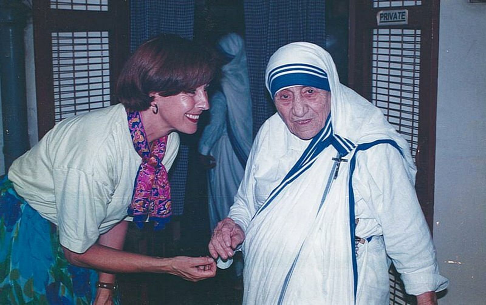 Madre Teresa y Maria Nieves León