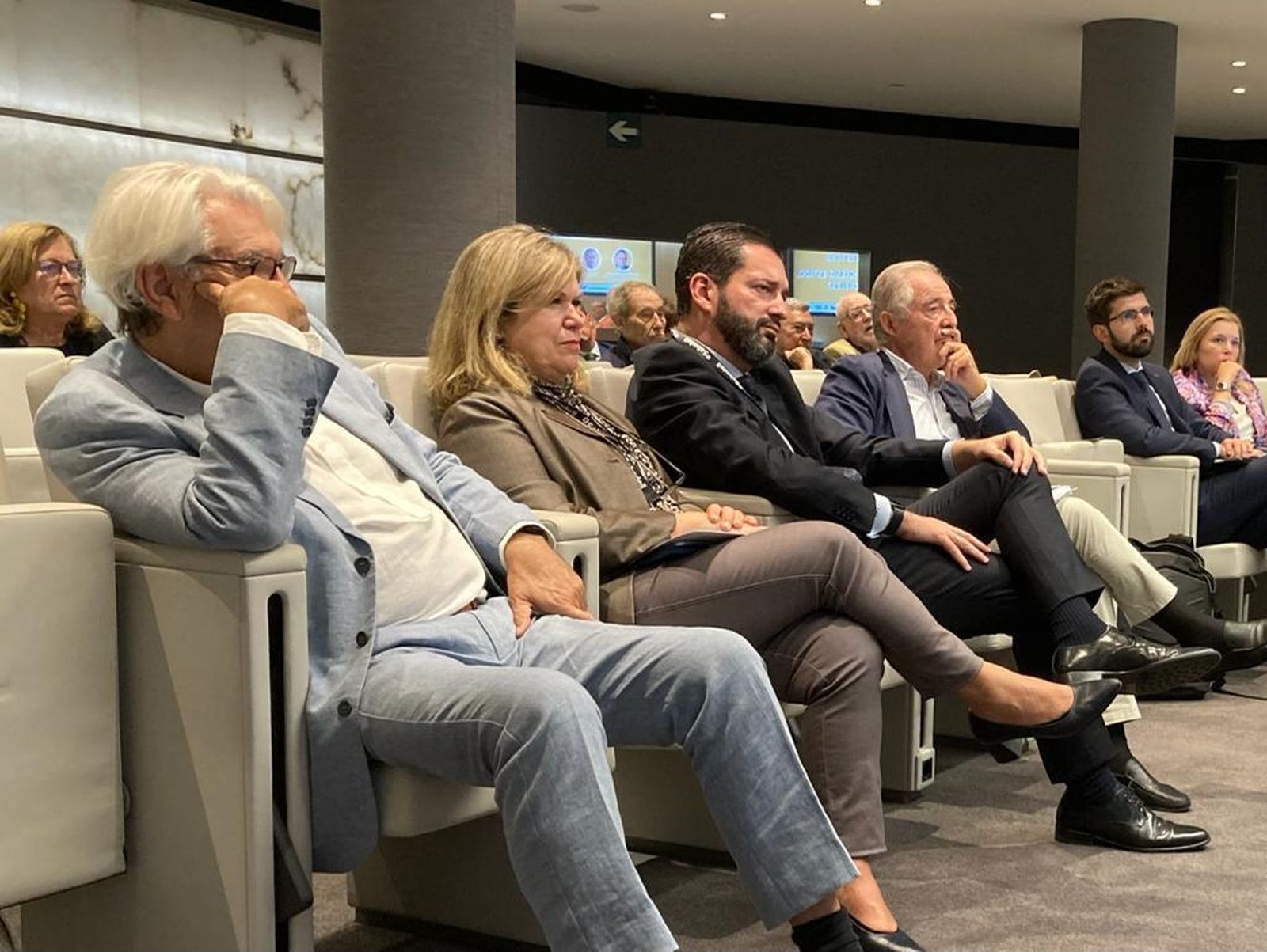 Algunos de los asistentes al evento