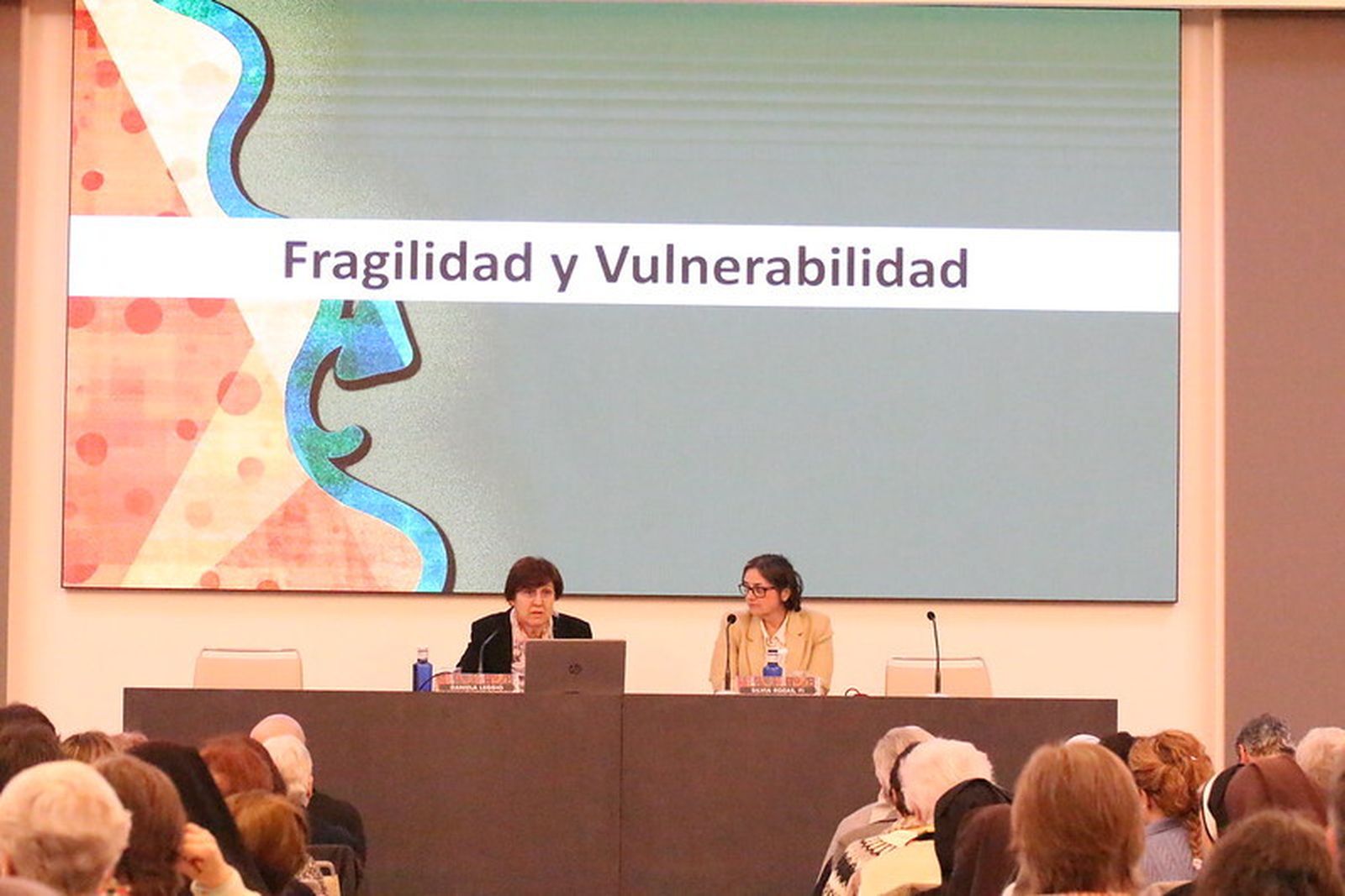 Daniela Leggio (izquierda) y Silvia Rozas