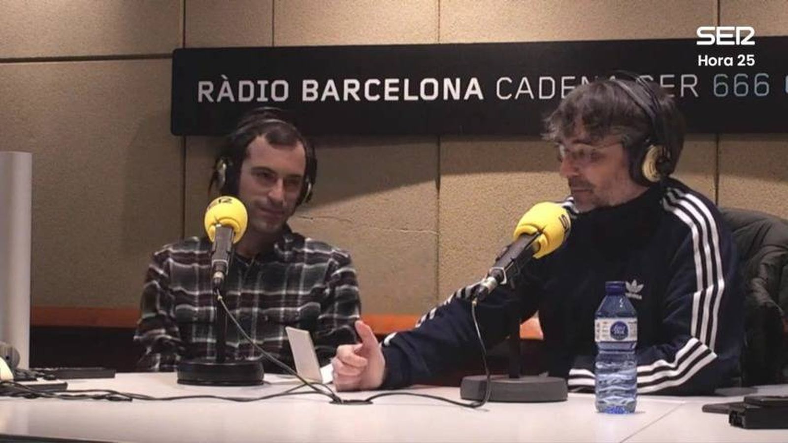Jordi Évole y Màrius Sánchez, codirectores de 'Amén: Francisco responde'