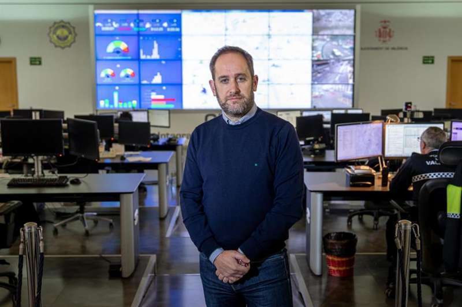 El concejal, Aarón Cano Montaner