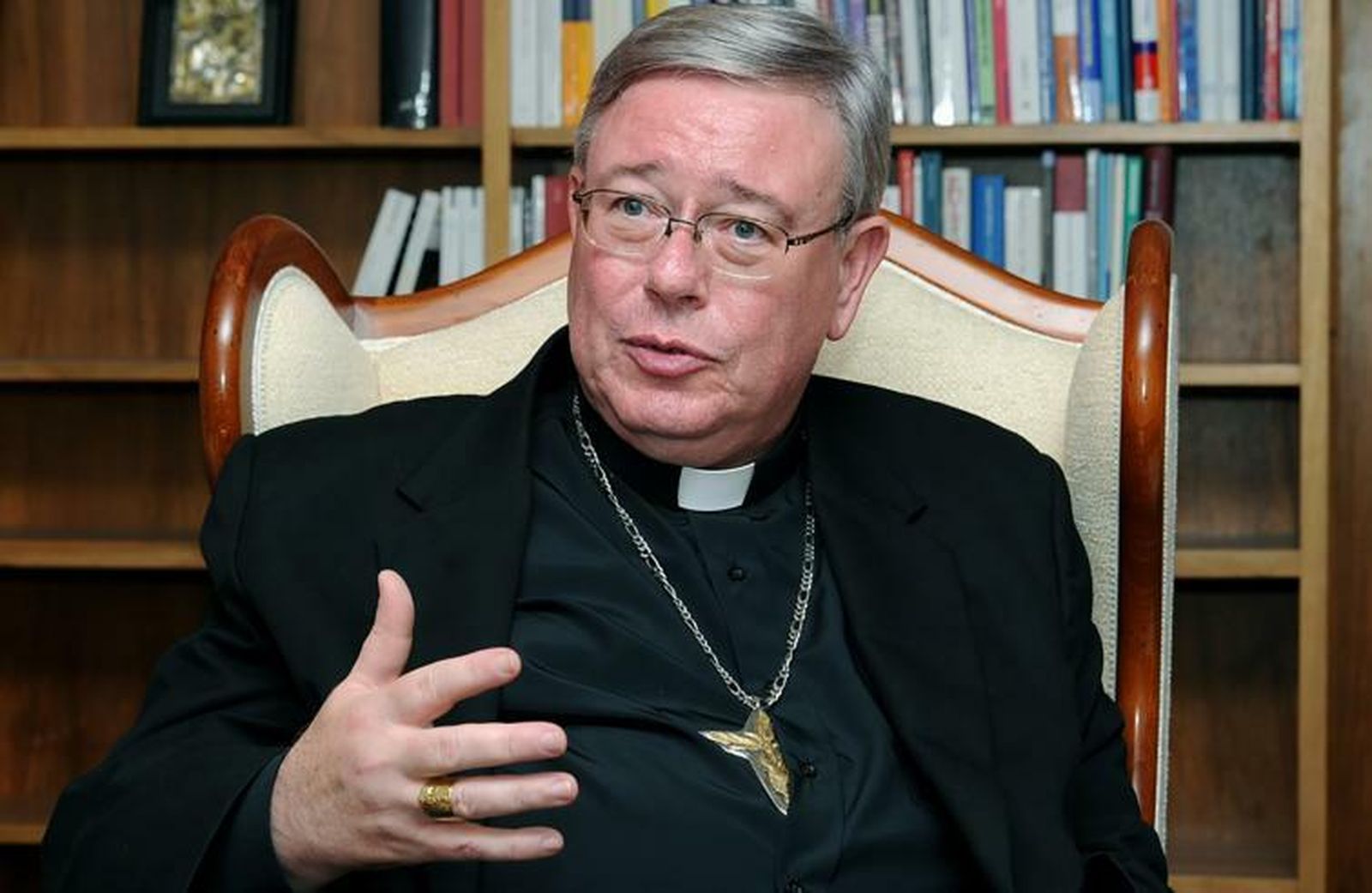 El presidente de los obispos europeos, Jean-Claude Hollerich