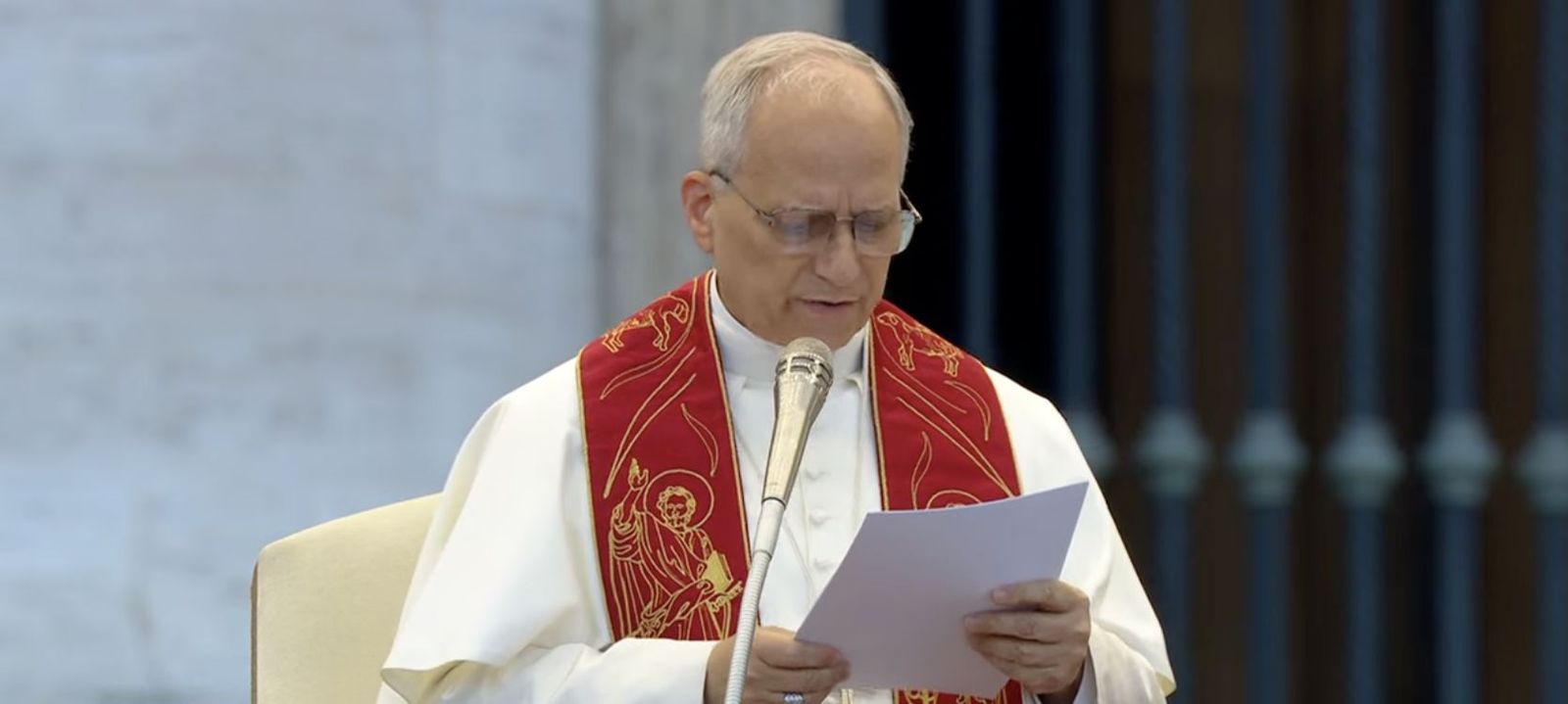 León XIV, con los nuevos movimientos