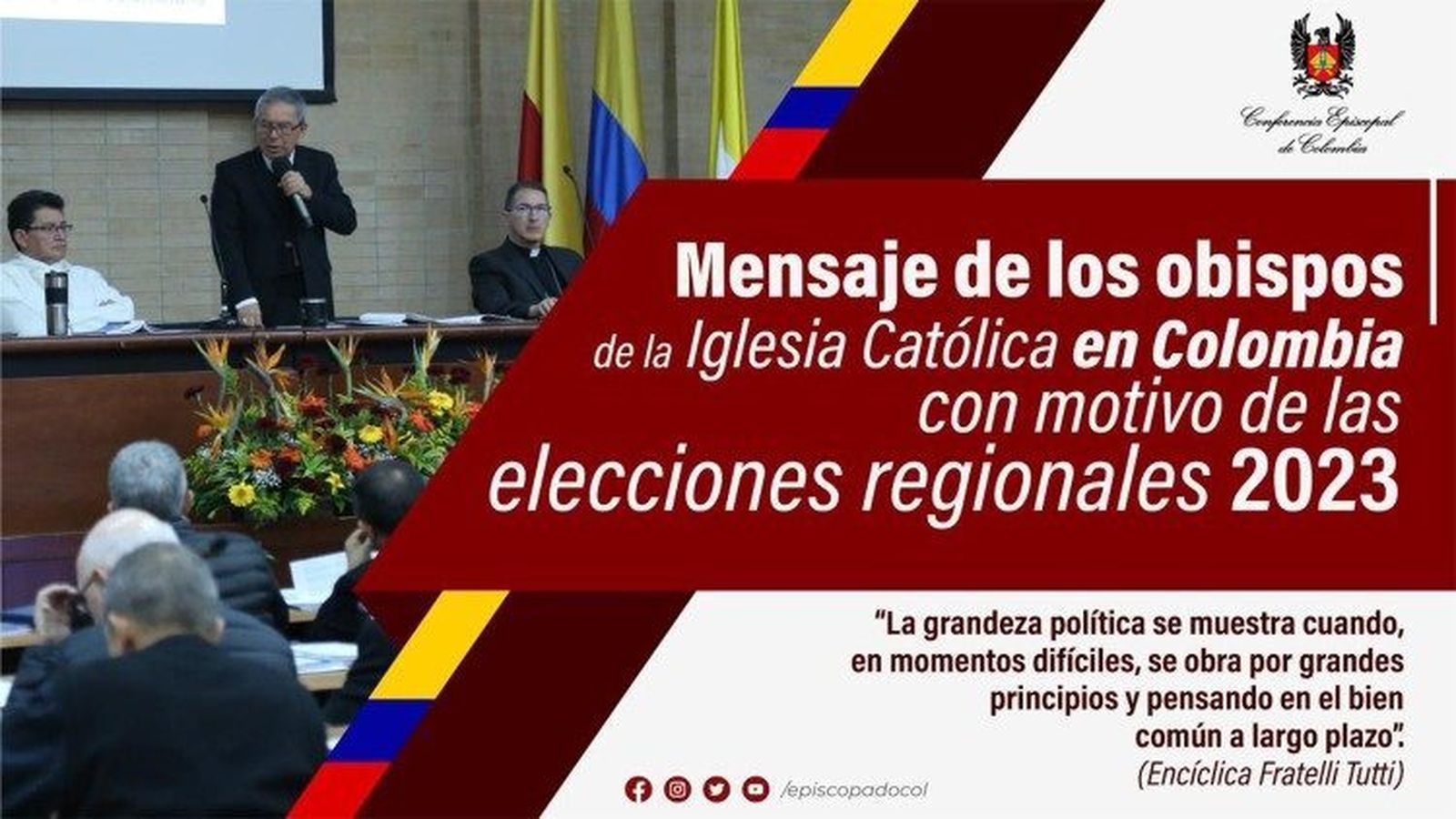 Mensaje de los obispos de Colombia
