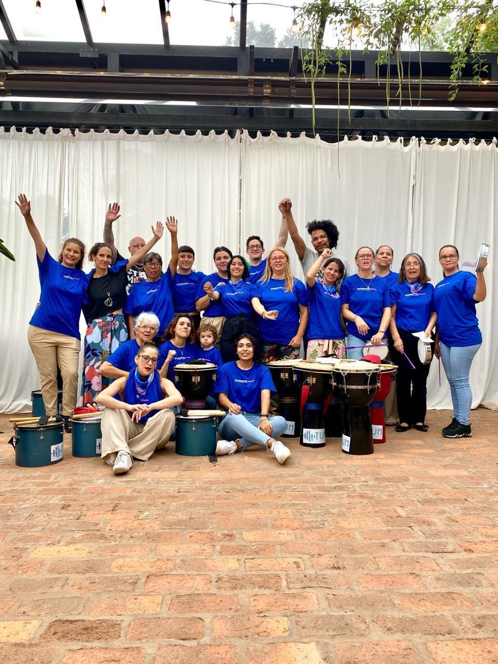Participantes del lanzamiento de la red Valientes para América Latina