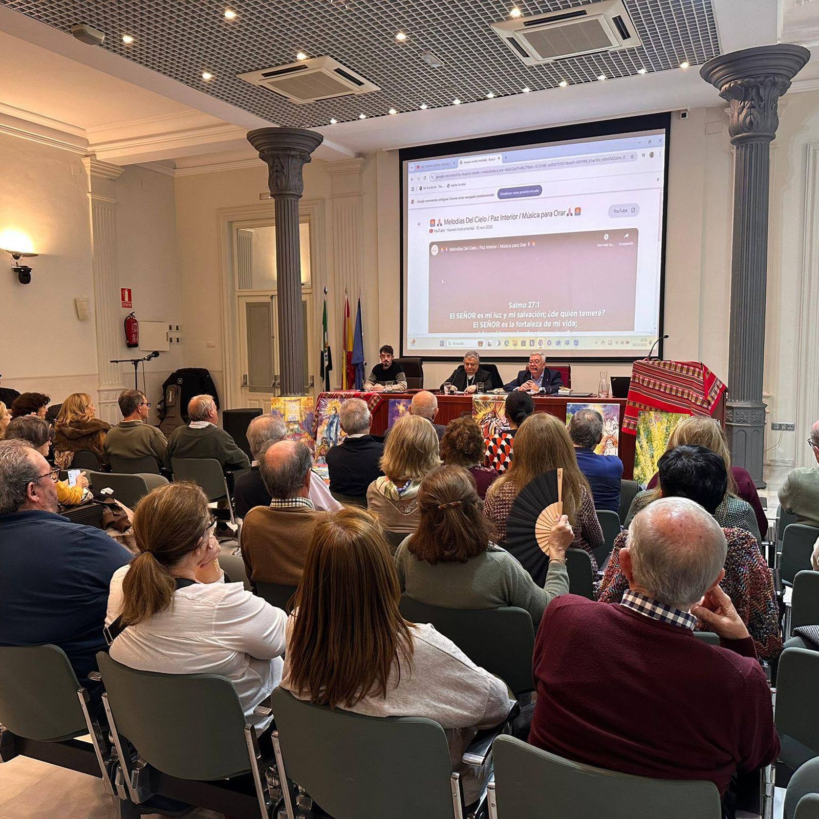 Trama divina, hilvanes humanos . Presentación del libro