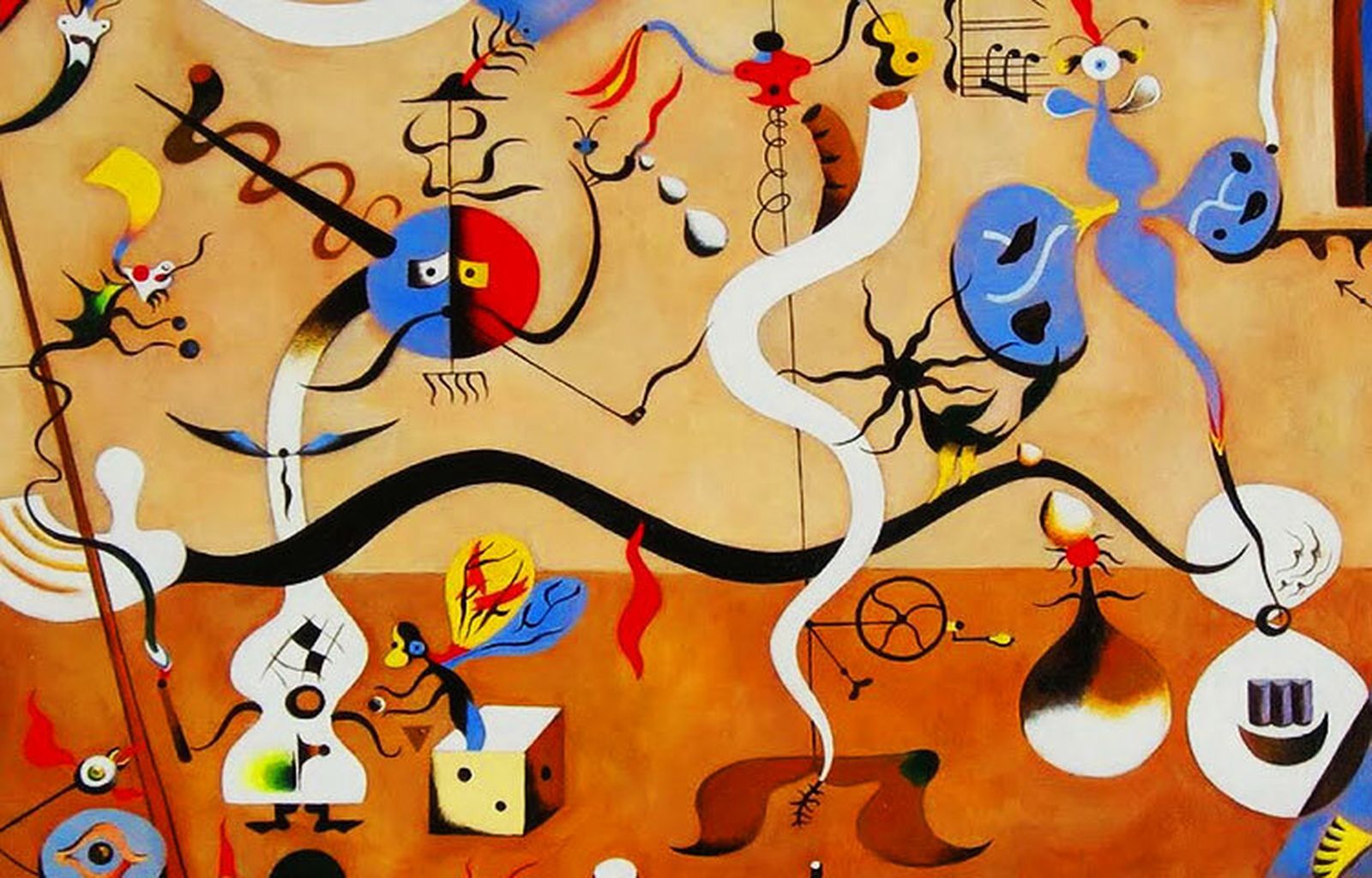 'El carnaval del arlequín', Joan Miró