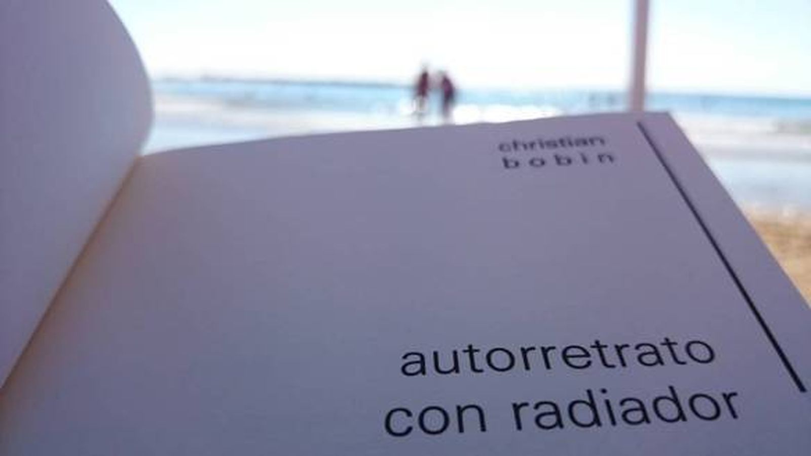 "Autoretrato con radiador", Christian Bobin