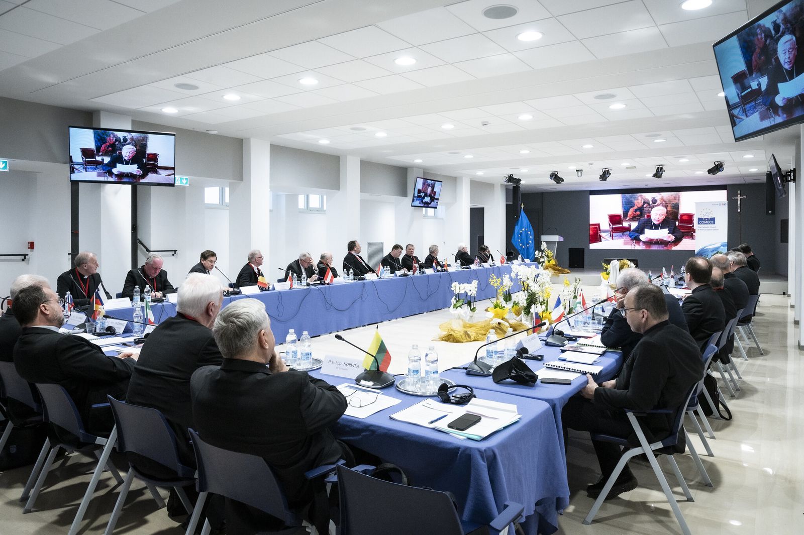 Reunión plenaria de los obispos europeos