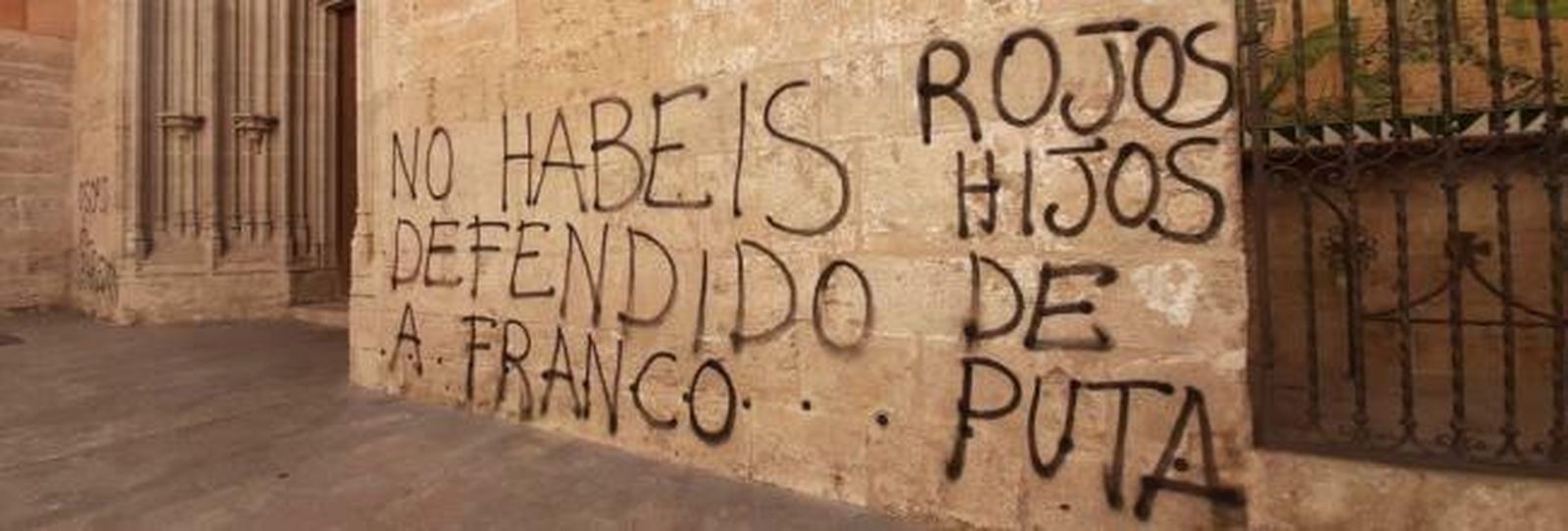 Pintadas en la Iglesia de San Nicolás de València