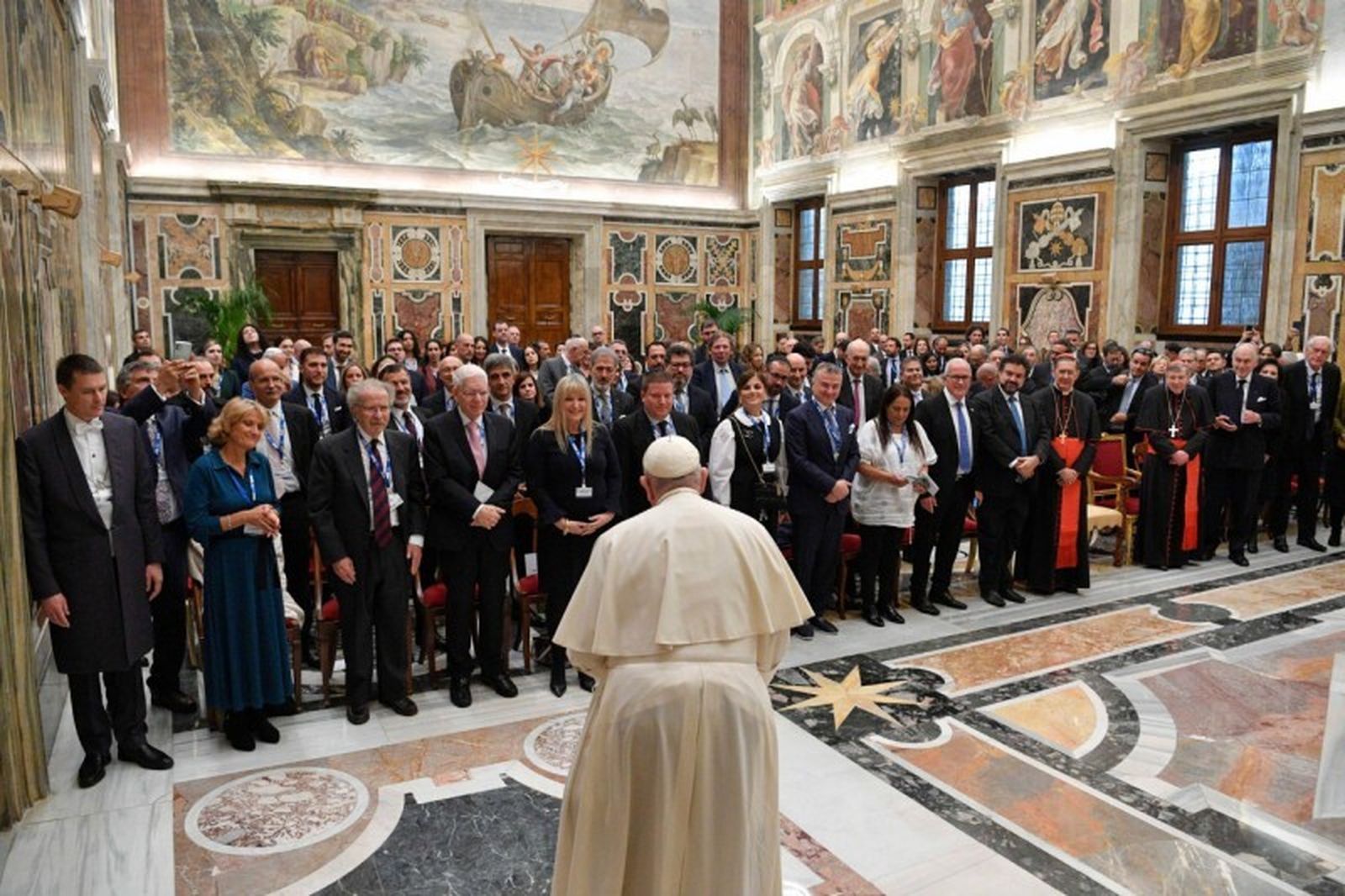 El Papa, con el Congreso Mundial Judío