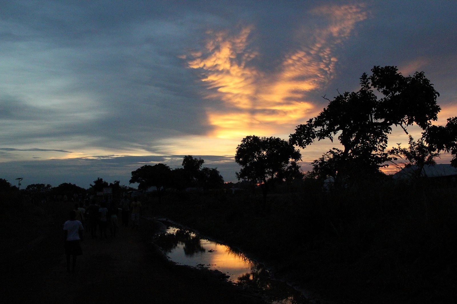 Atardecer en Palabek