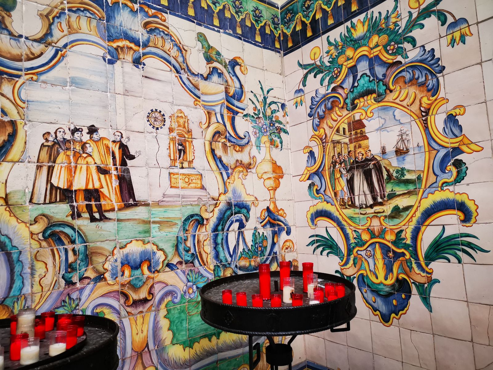 Azulejería de la casa de San Vicente Ferrer