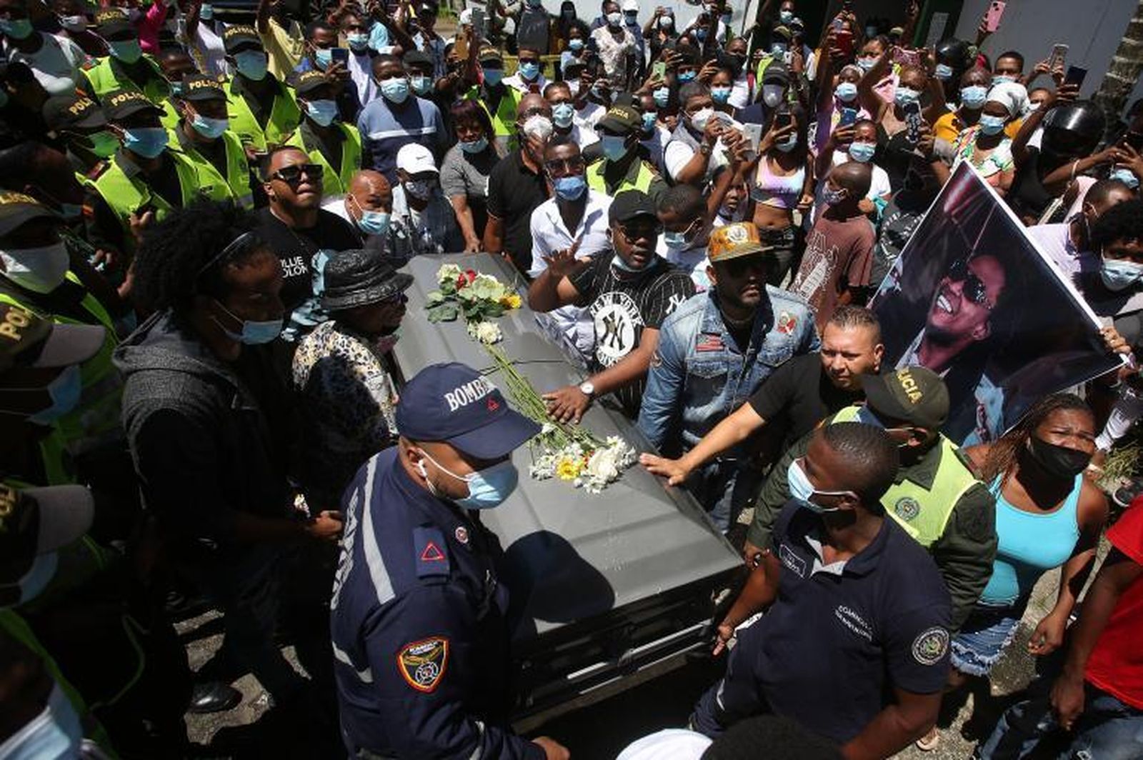 Entierro de Junior Jein