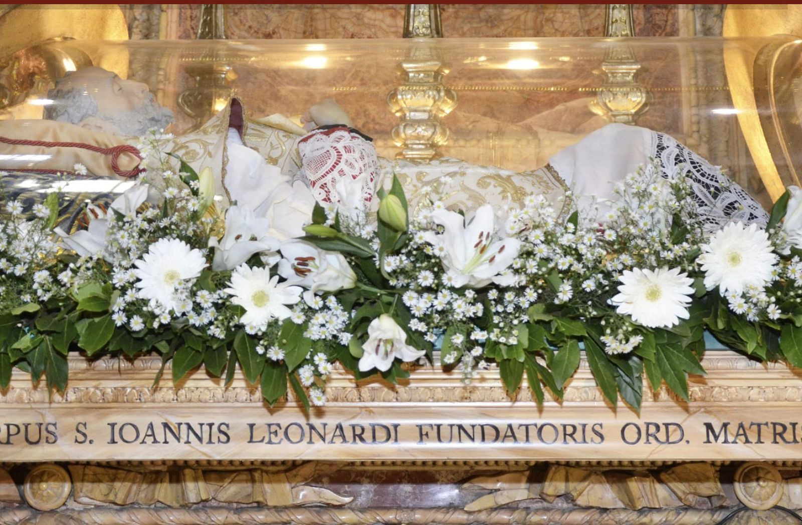 Tumba de Juan Leonardi, fundador de los Clérigos Regulares de la Madre de Dios