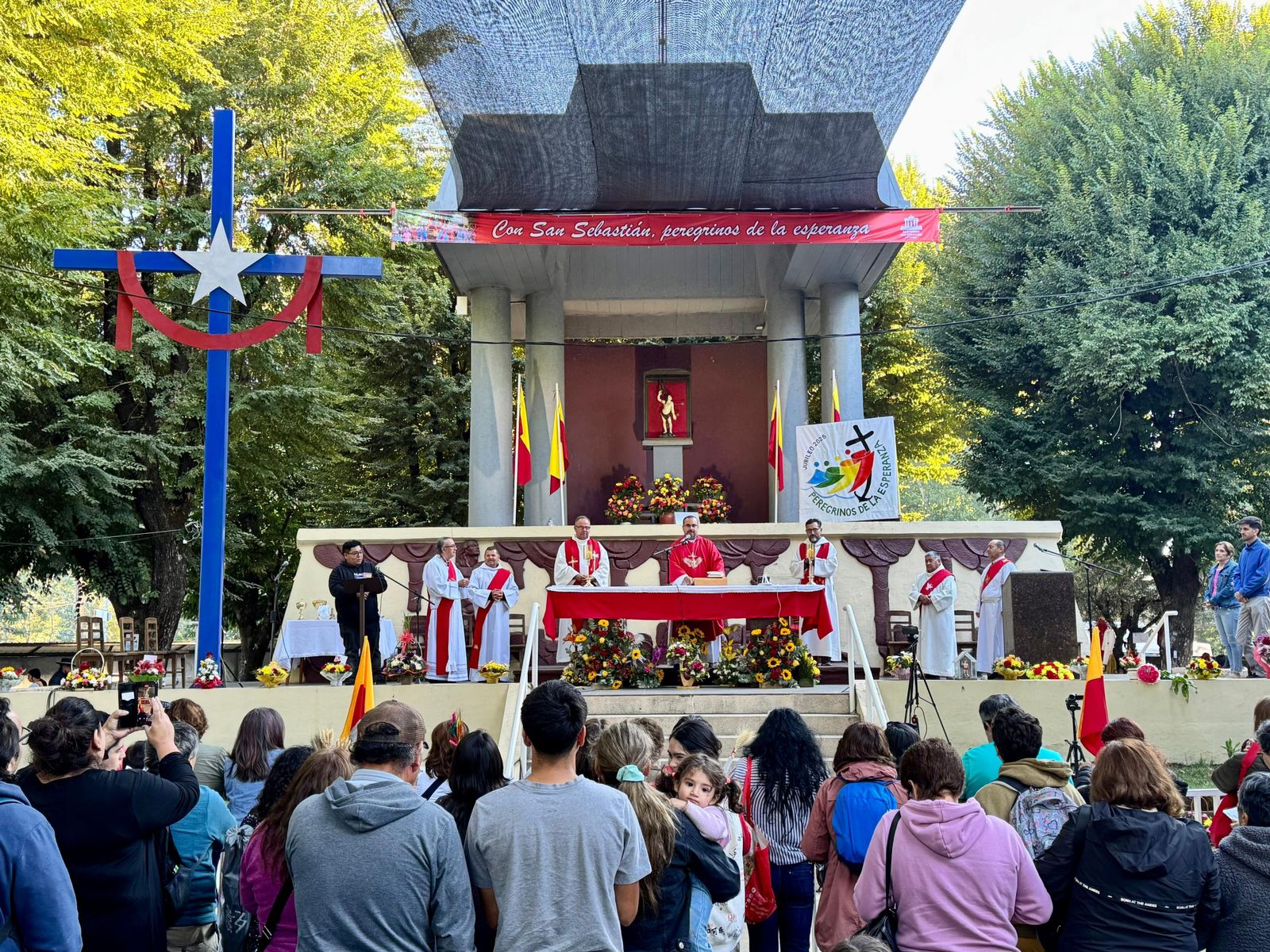 Eucaristía en Yumbel