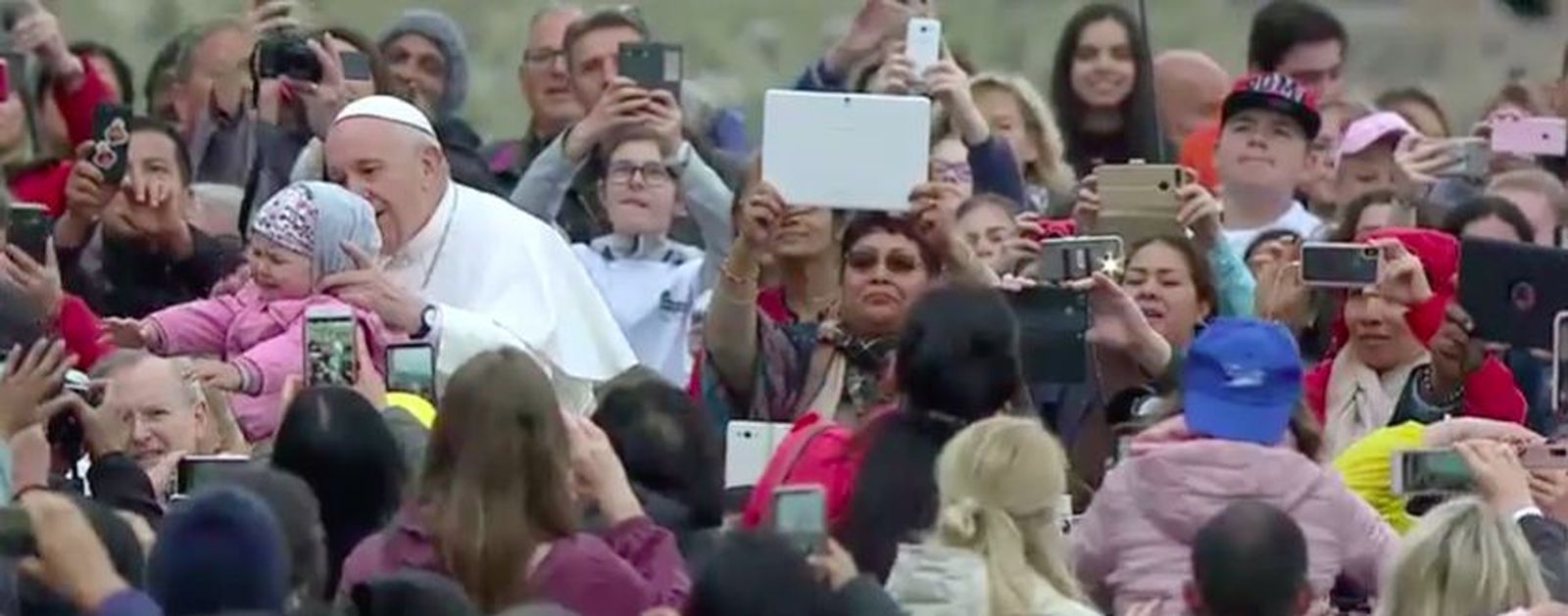 Francisco, durante la audiencia general
