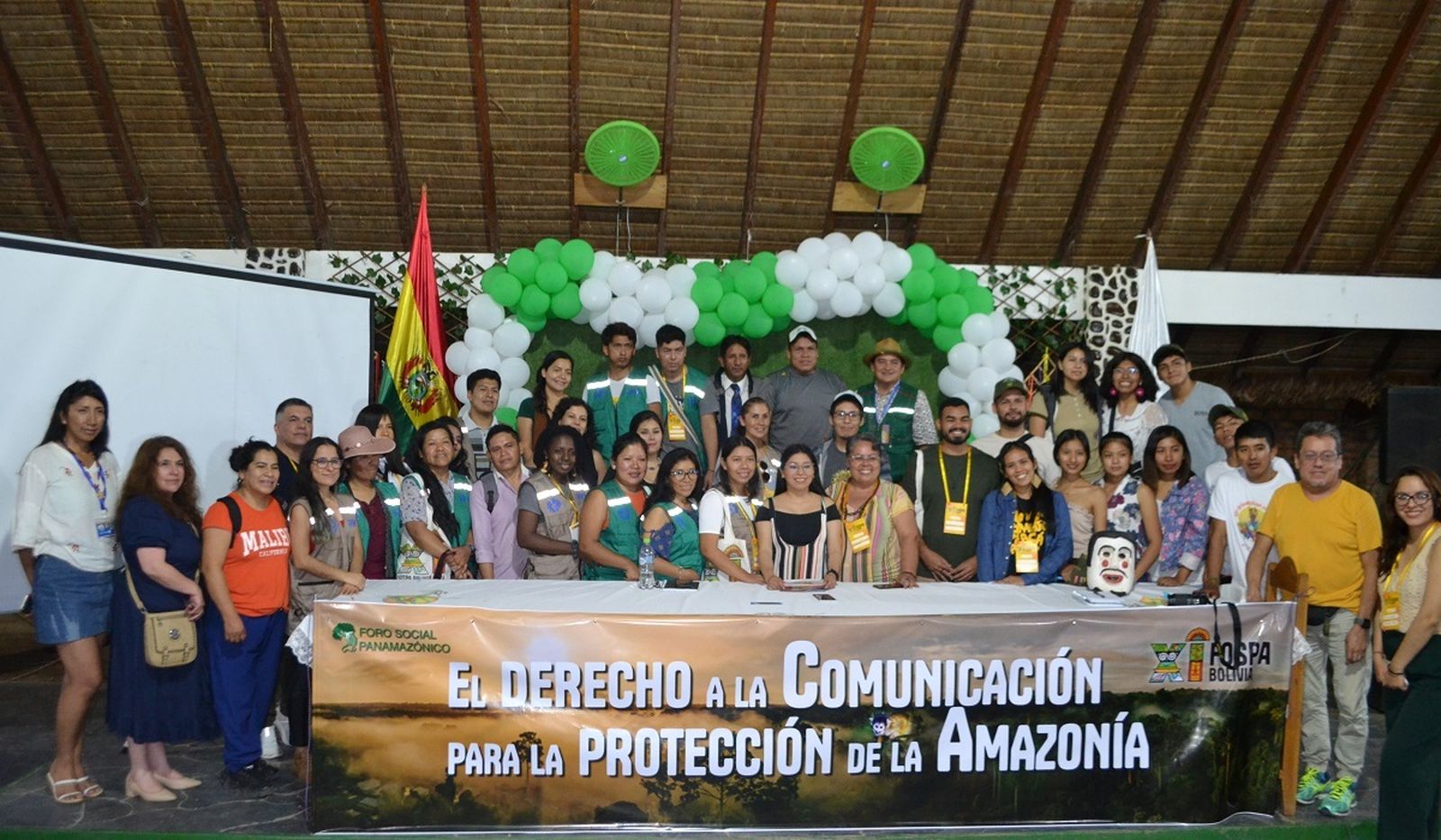Comunicadores y periodistas en el XI Foro Social Panamazónico