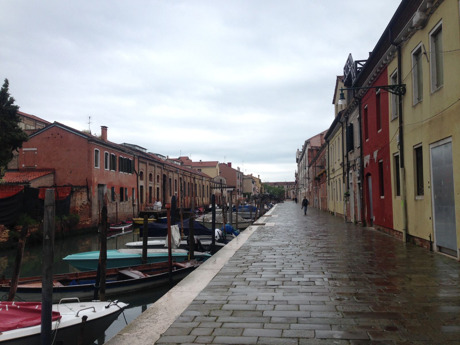 La Fondamenta delle Convertite donde se encuentra la entrada a la prisión de mujeres, en la isla de Giudecca,