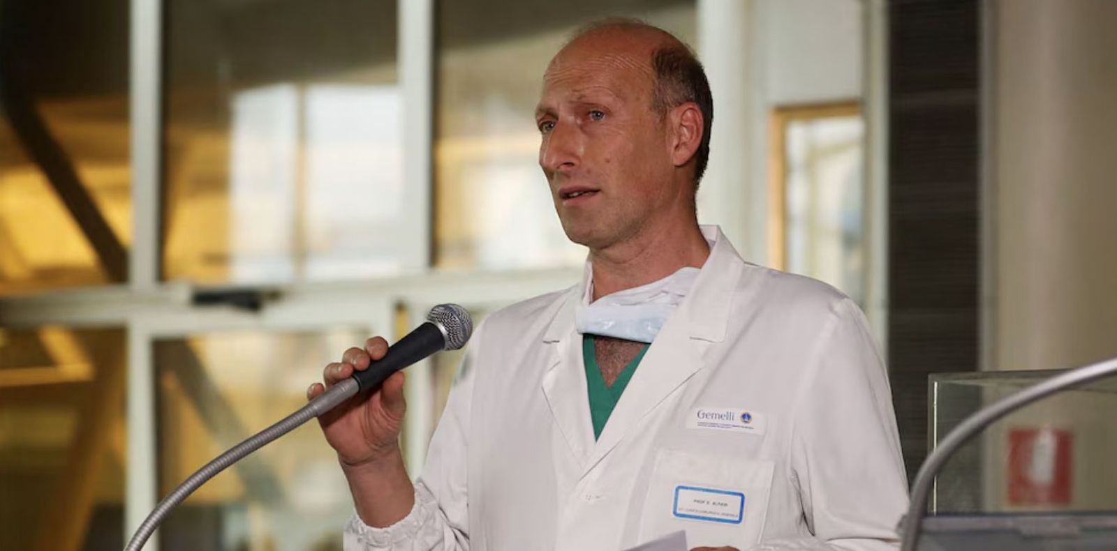 Sergio Alfieri, el médico del Papa