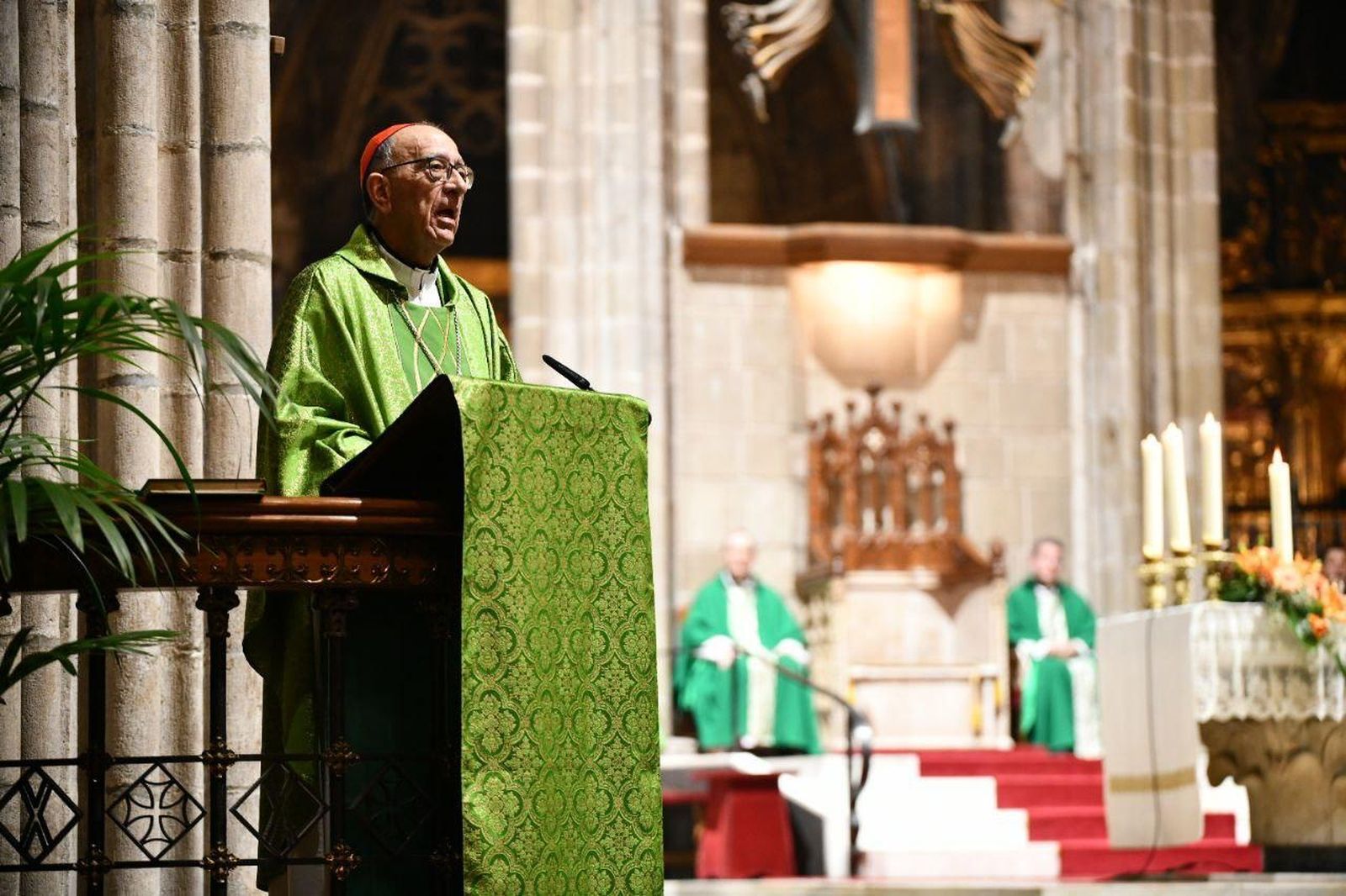 Cardenal Omella. Misa en Barcelona por las víctimas de la dana