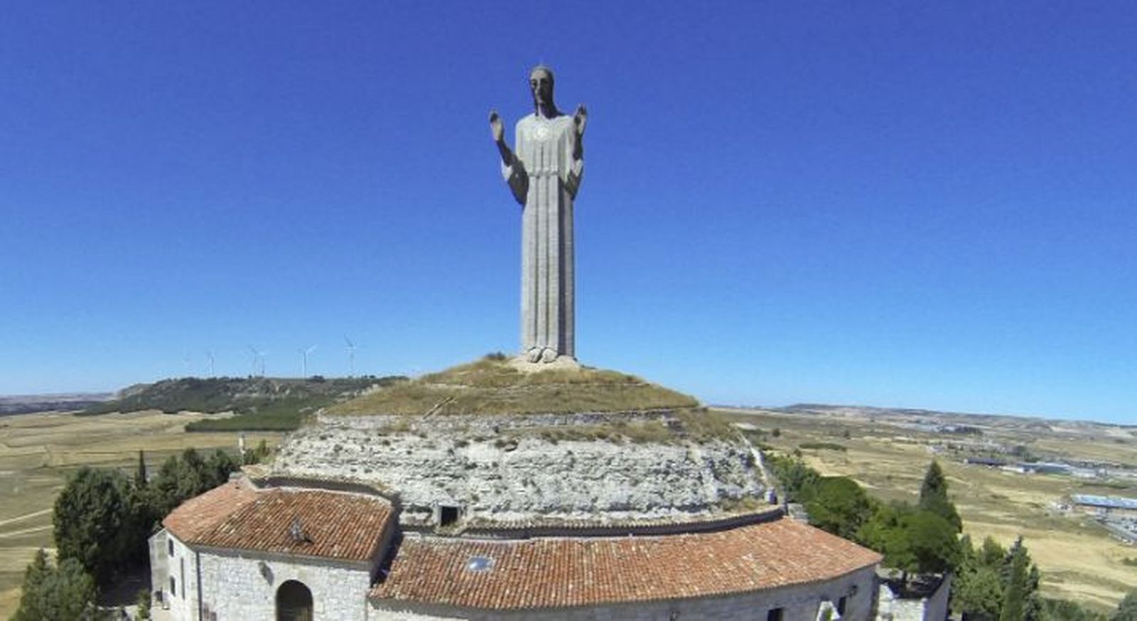Cristo del Otero, sobre Palencia
