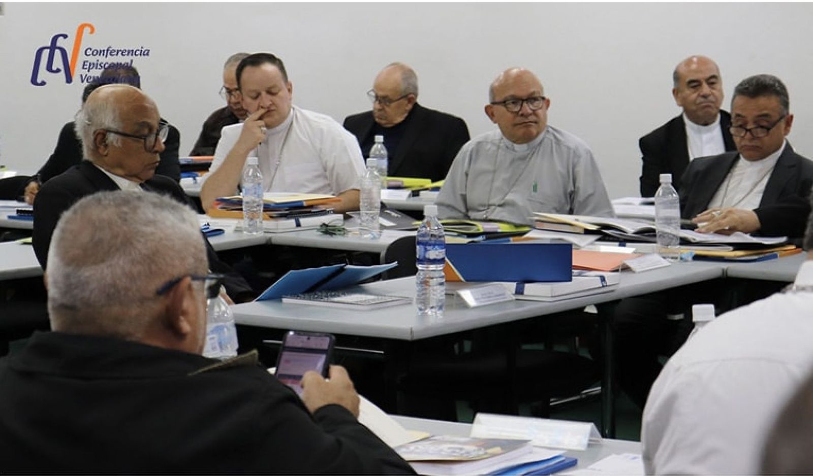 Un momento de la Plenaria de los obispos venezolanos