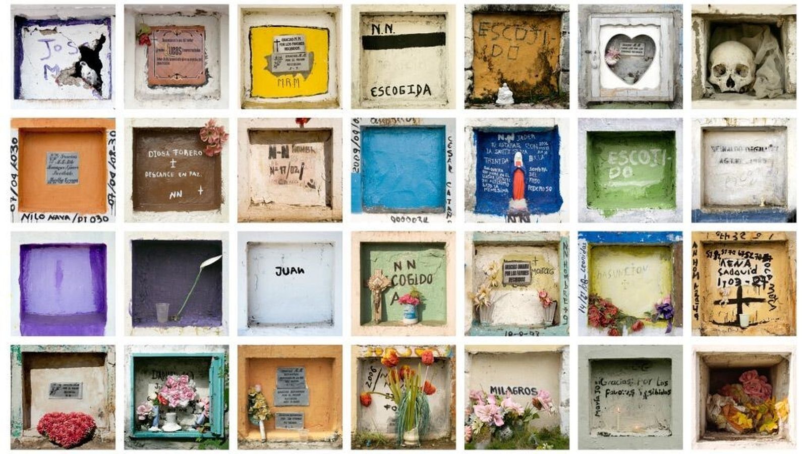 Las tumbas de "los escogidos"