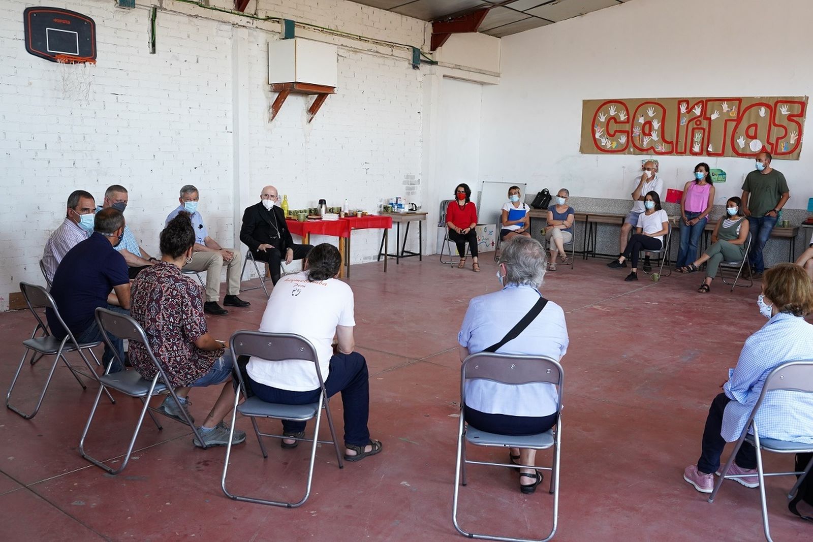 Osoro, en la Cañada Real: "Sois una presencia de la Iglesia esencial"