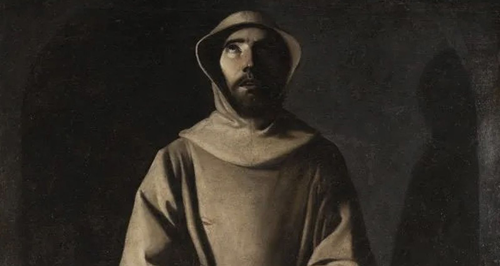 'La visión de san Francisco'. Zurbarán