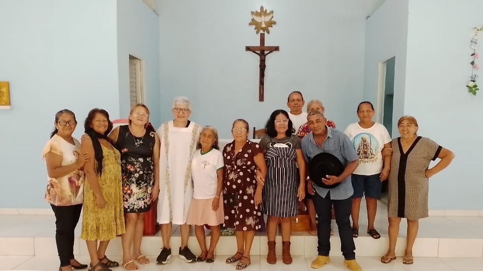 Celabración de la Palabra en una comunidad de la Amazonía