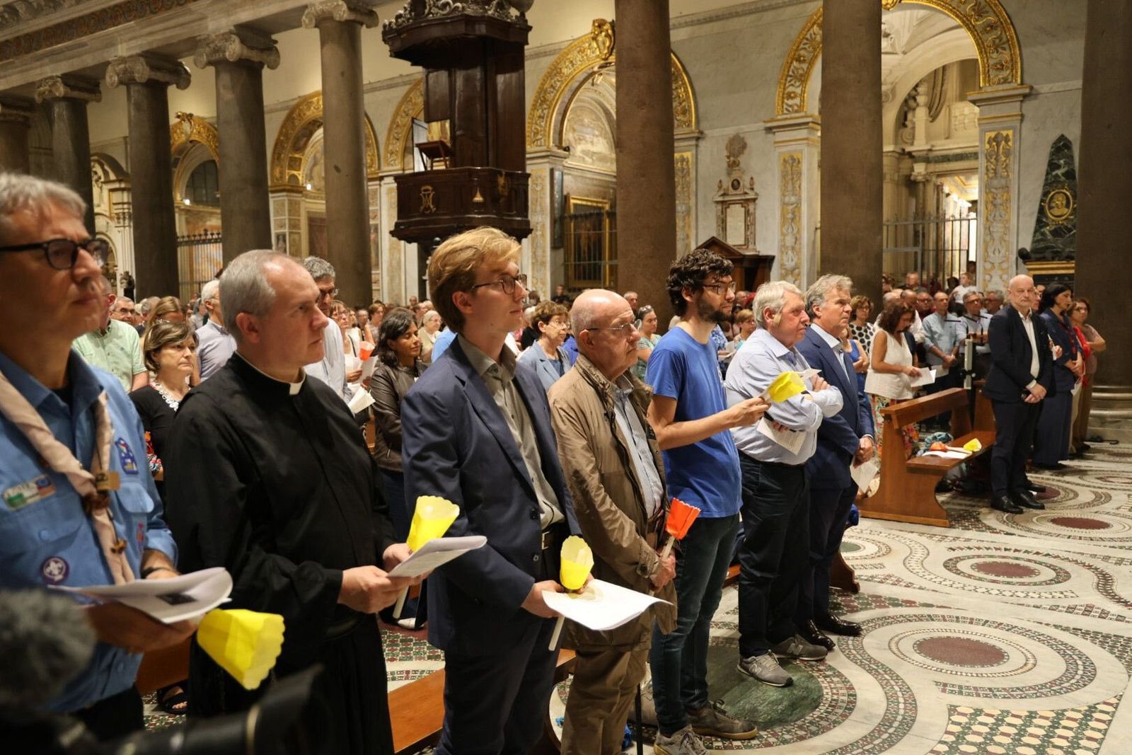 Vigilia por la paz en Sant'Egidio