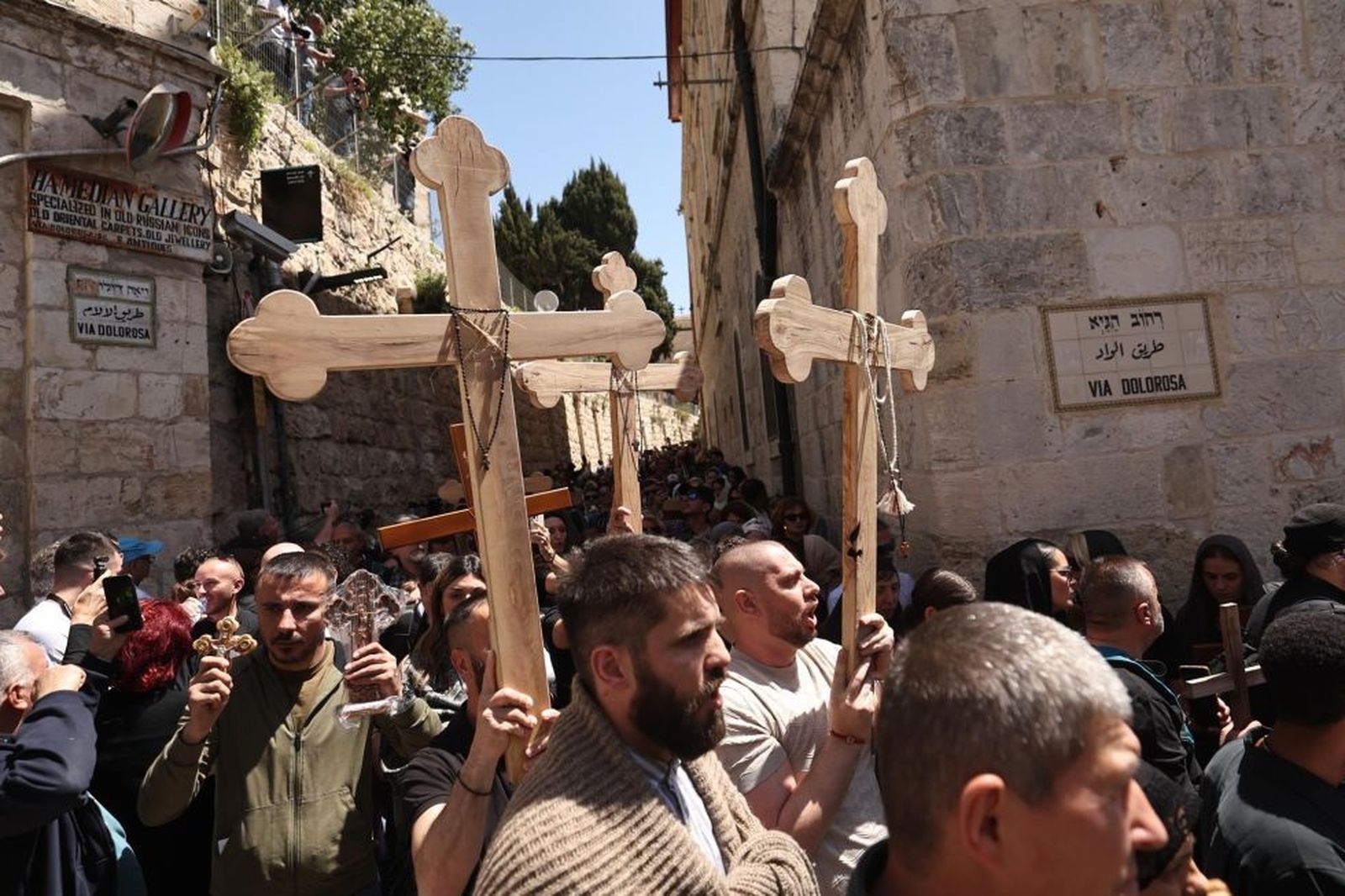 Cristianos en Jerusalén