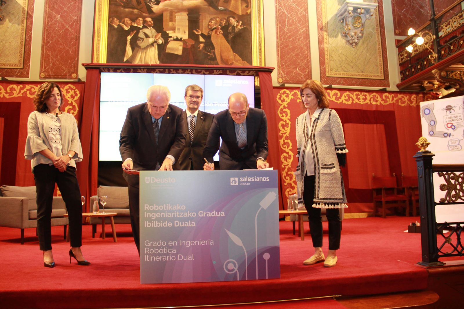 Alianza entre los Salesianos y Deusto