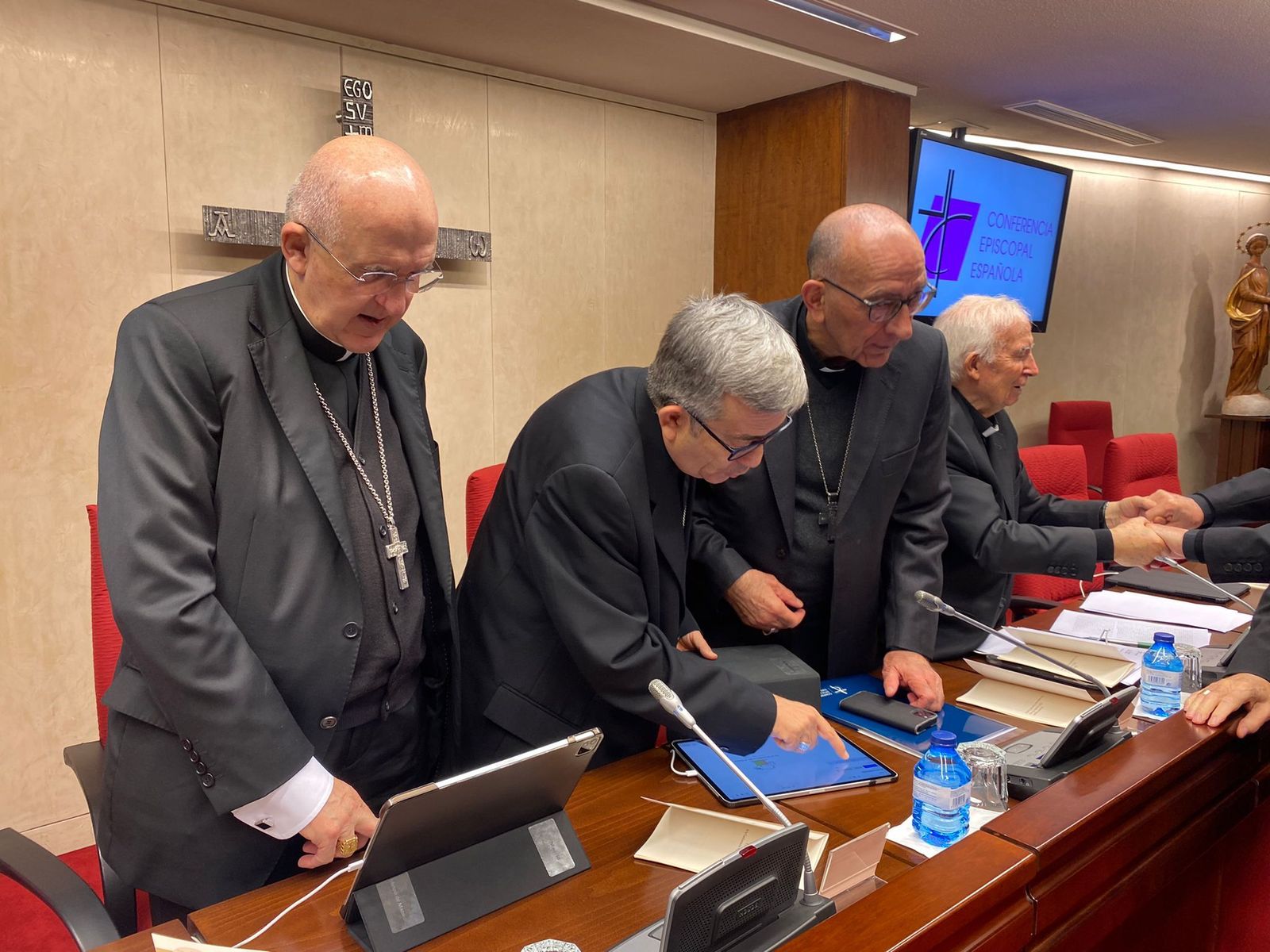 Omella, Osoro, Argüello y Cañizares, en la Plenaria