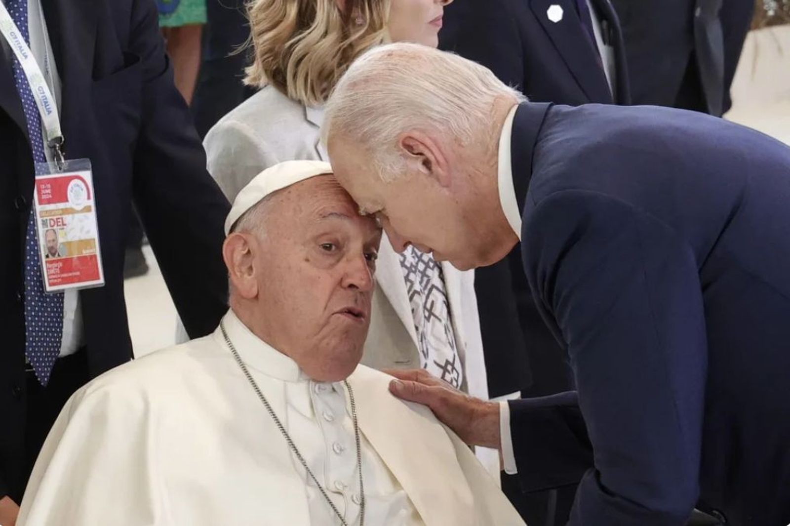 Encuentro de Francisco y Joe Biden en Italia