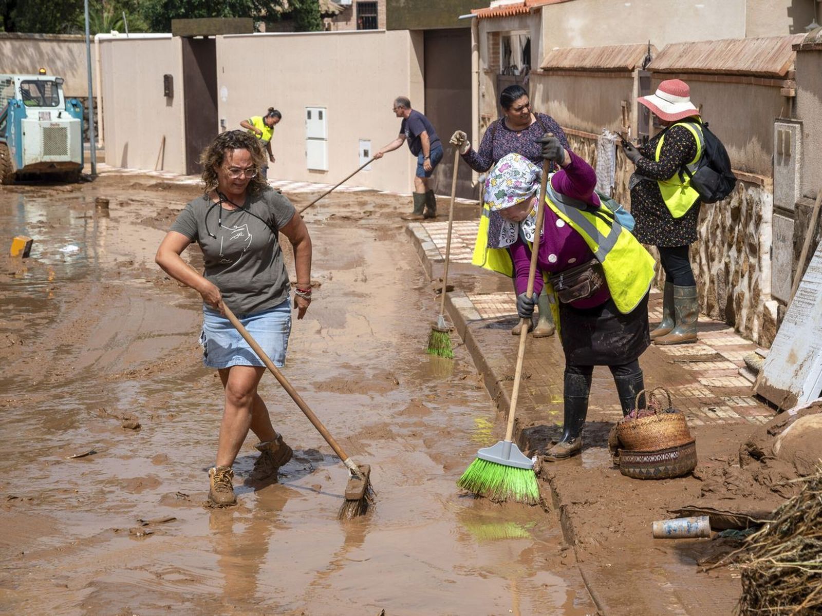 Los efectos de la DANA a su paso por el centro de España