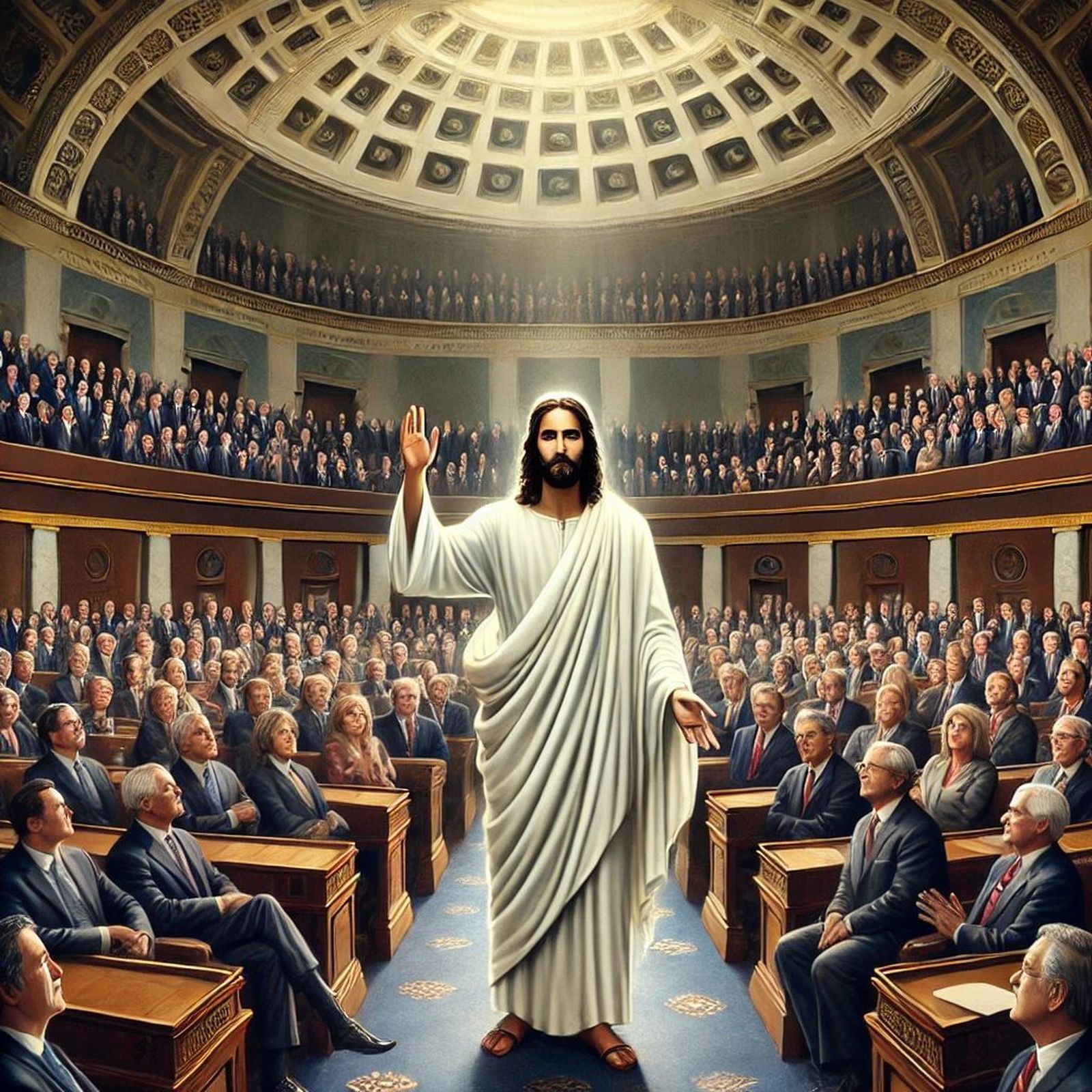 Jesús, en el Congreso de EEUU